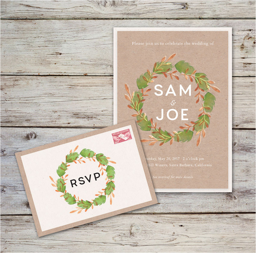 how to create a rustic wedding invitation template in adobe indesign