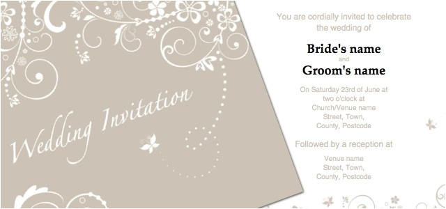 invitation wedding