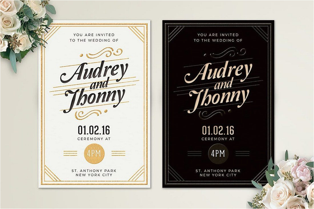 90 gorgeous wedding invitation templates