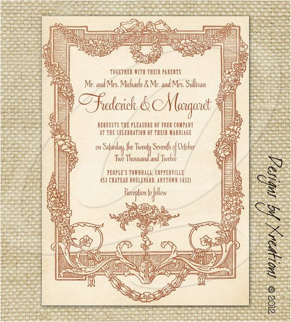 victorian invitationscards