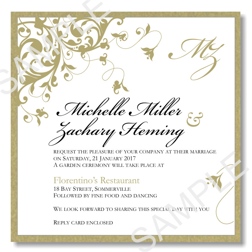 wedding invitations template word