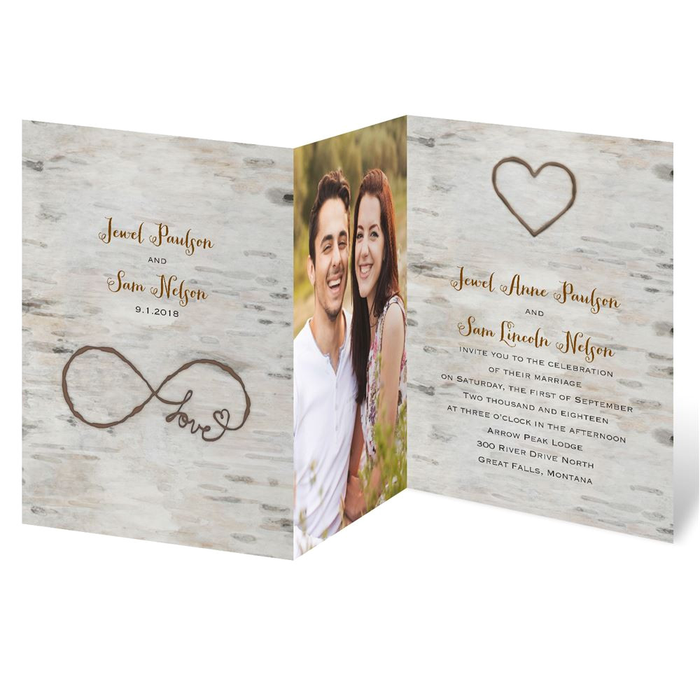 love for infinity zfold invitation