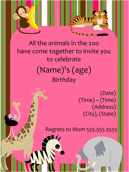 zoo party