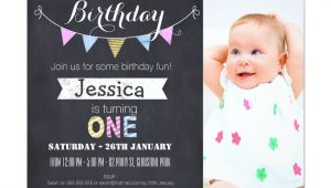 1st Birthday Invitation Template Online 1st Birthday Party Invitation Templates Free
