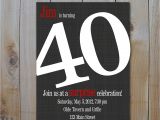 40th Birthday Invitation Wording for Man 9 Best Of Men 40th Birthday Invitations Printable