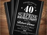 40th Birthday Party Invitations Templates Free 40th Birthday Invitations Templates Free