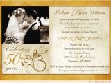 50th Wedding Invitations Designs Fashionable 50th Anniversary Photo Invitation Design