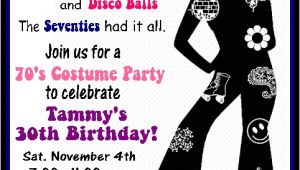 70s Party Invitations Templates 70s Disco Party Invitations Newhairstylesformen2014 Com