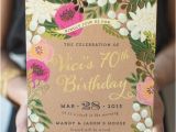 70th Birthday Brunch Invitations A Whimsical and Intimate Garden Brunch