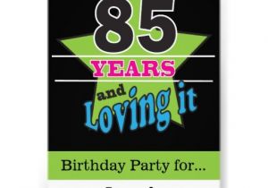 85 Year Old Birthday Invitations Surprise 85th Birthday Party Gifts T Shirts Art