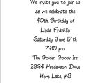 Adult Birthday Invitation Wording Adult Birthday Party Invitation Wording Template