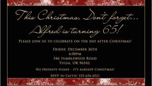 After Christmas Party Invitations Day after Christmas Birthday Invitation Gentleman