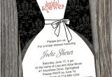 All White Bridal Shower Invitations Black and White Inexpensive Wedding Dress Bridal Shower