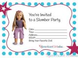 American Girl Doll Party Invitations American Girl Party Invitations American Girl Ideas