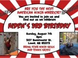 American Ninja Warrior Birthday Invitation Template American Ninja Warrior Birthday Invitations