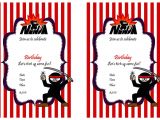 American Ninja Warrior Birthday Invitation Template Ninja Warriors Birthday Invitations Birthday Printable