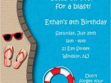 Animated Party Invitations Free Animated Pool Party Invitations