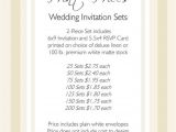 Average Cost Of Printing Wedding Invitations Printing Prices 6×9 Wedding Invitation Sets