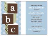 Baby Block Shower Invitations Abc Blocks Blue Baby Shower Invitations Paperstyle