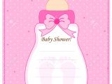 Baby Diaper Shower Invitation Template Baby Shower Invitations for Girls Templates