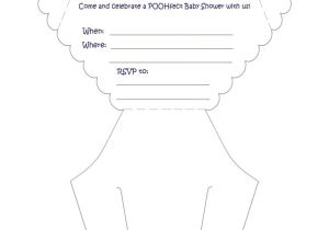 Baby Diaper Shower Invitation Template Printable Pooh Diaper Invitations Coolest Free