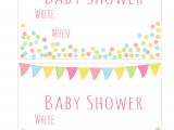 Baby Girl Shower Invitations Printables Printable Girl Baby Shower Invitations