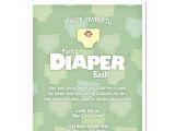 Baby Shower and Diaper Party Invitation Wording 8 Diaper Party Shower Invitations