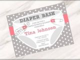 Baby Shower and Diaper Party Invitation Wording Diaper Party Invitation Wording