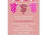 Baby Shower Invitation Details Baby Clothes Mini Baby Shower Invitation