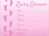 Baby Shower Invitation Ideas for Girls Baby Shower Invitations for Girls Templates