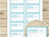Baby Shower Invitations and Diaper Raffle Tickets Blue Baby Shower Diaper Raffle Tickets Aqua Blue Baby