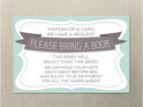 Baby Shower Invitations Books Instead Of Cards Instant Download Baby Shower Book Request by