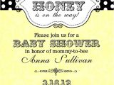 Baby Shower Invitations Bumble Bee theme Bumble Bee Baby Shower Invitations Digital or Printable File