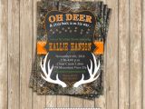 Baby Shower Invitations Camouflage Hunting Camo Baby Shower Boy Deer Hunting Printable Invitation 5×7