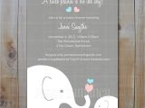 Baby Shower Invitations Elephant Elephant Baby Shower Invitation Little by Fancyshmancynotes
