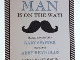 Baby Shower Invitations On Sale On Sale Mustache Bash Custom Baby Shower Invitation by