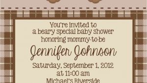 Baby Shower Invitations Teddy Bear theme Teddy Bear Invitation Personalized Custom Teddy Bear