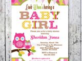 Baby Shower Invitations with Owl theme Owl Baby Shower Invitations Baby Shower by Bigdayinvitations