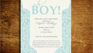 Baby Shower Invite Poems for Boy Oh Boy Esie Baby Shower Invitation and Poem Card