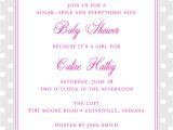 Baby Shower Invite Wording for Girl 22 Baby Shower Invitation Wording Ideas