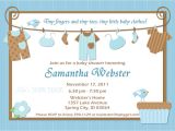 Baby Shower Invits Ideas for Boys Baby Shower Invitations