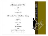 Bachelor Party Invitation Template Template Bachelor Party Distinguished Invitations Postcard
