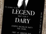 Bachelor Party Invite Sayings Bachelor Party Invite Legendary Himym