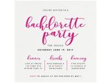 Bachelorette Party Invitation Template Bachelorette Party Invitation Pink Calligraphy