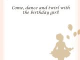 Ballerina Party Invites Reflections Out Loud Printables From Olivia 39 S Ballerina Party