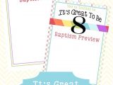 Baptism Preview Invitations 17 Best Ideas About Baptism Program On Pinterest