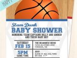Basketball themed Baby Shower Invitations Save This Pin Basketball Baby Shower Invitations Wording