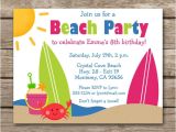 Beach Party Invitation Template 22 Beautiful Beach Party Invitation Designs Psd Eps