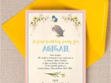 Beatrix Potter Birthday Invitations Beatrix Potter S Jemima Puddle Duck Party Invitation From