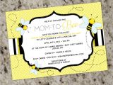 Bee themed Baby Shower Invites Bee Baby Shower Invitation Bay Bee Shower Invitation